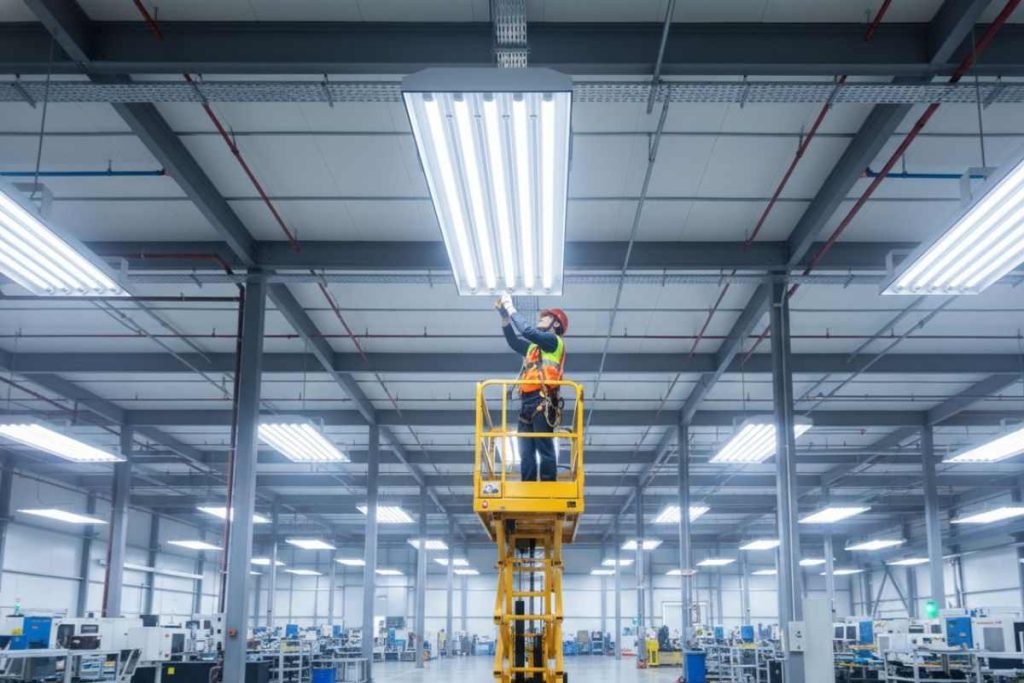 iluminacion industrial